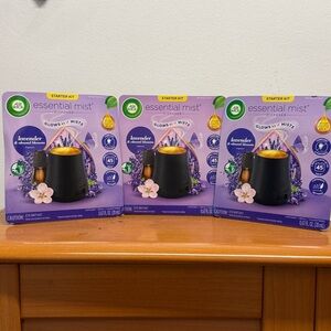 3 Air Wick Essential Mist Lavender & Almond Blossom Air Freshener
